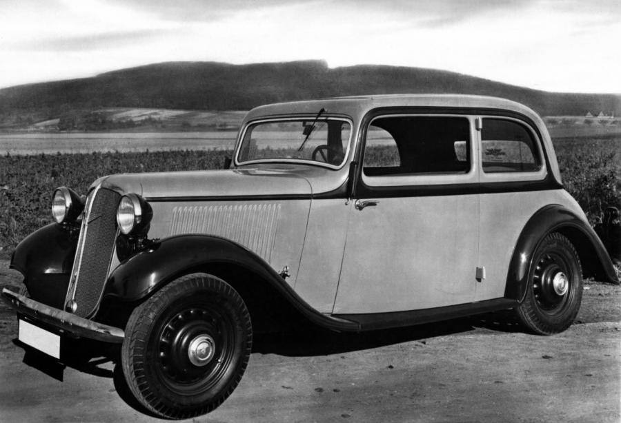  Hanomag Kurier 2-Turige Limousine (11 K) 1934 года  (фото 1 из 1)
